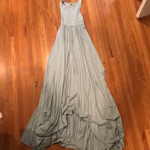 Teal maxi dress